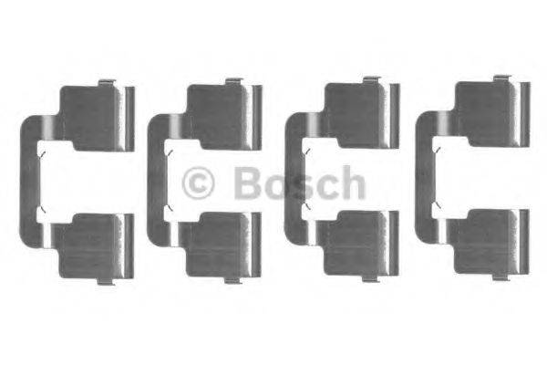 BOSCH 1987474458 Комплектующие, колодки дискового тормоза