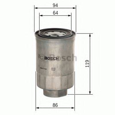 BOSCH F026402110 Топливный фильтр