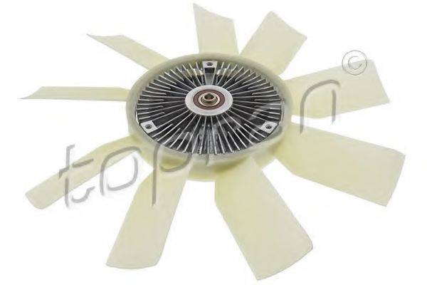 Сцепление, вентилятор радиатора TOPRAN 408 633