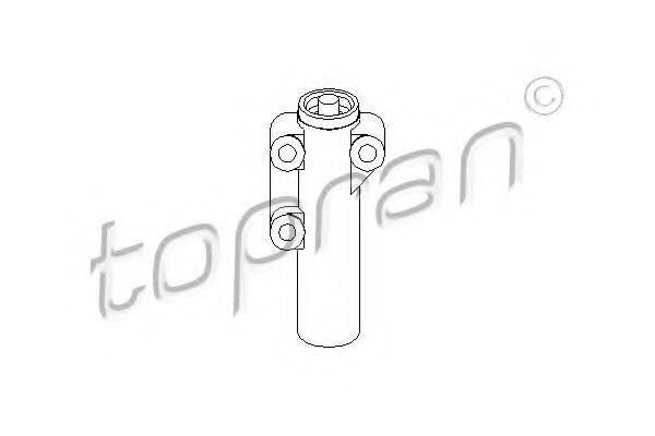 Пристрій для натягу ременя, ремінь ГРМ TOPRAN 109 147
