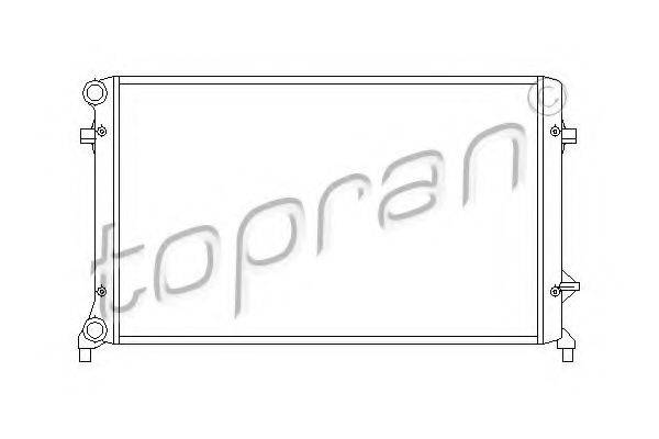 TOPRAN 112223 Радиатор, охлаждение двигателя