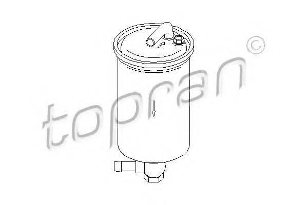 TOPRAN 110863 Топливный фильтр