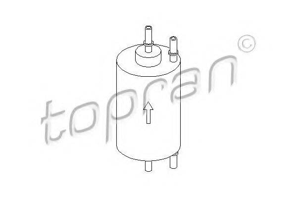 TOPRAN 109657 Топливный фильтр