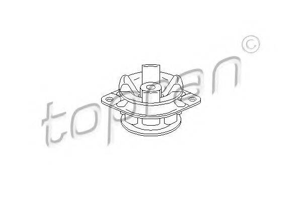 TOPRAN 108905 Подвеска, ступенчатая коробка передач