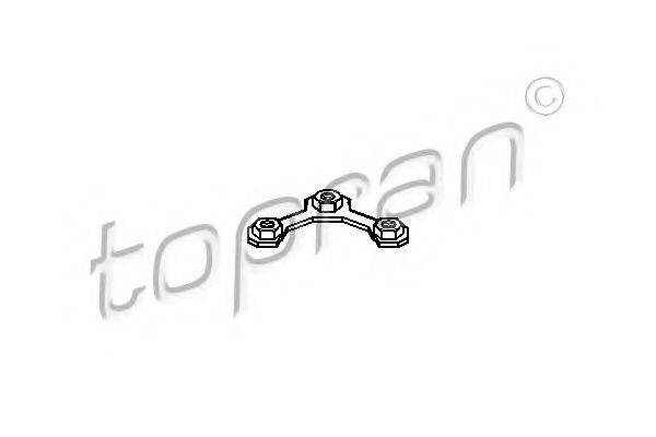 TOPRAN 108160 Стопорная пластина, несущие / нап