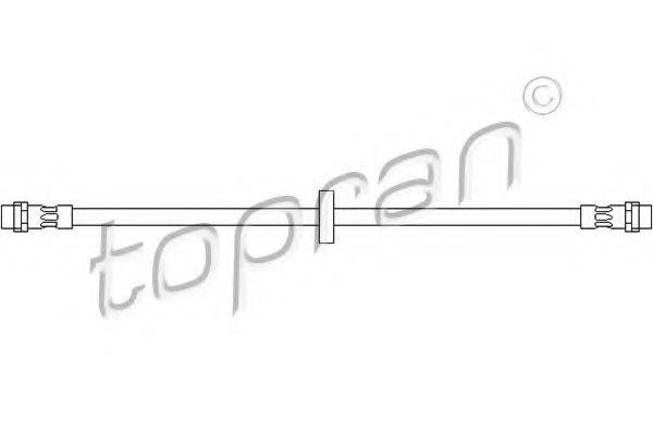 TOPRAN 103839 Тормозной шланг