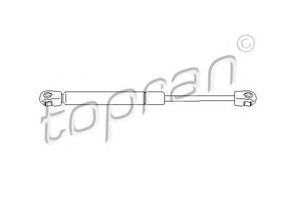 TOPRAN 109904 Газовая пружина, крышка багажник