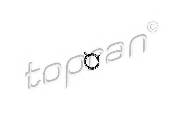 TOPRAN 109730 Система управления ручки двери