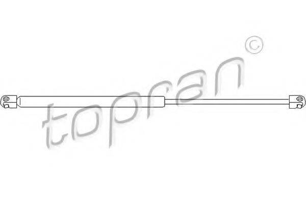 TOPRAN 200015 Газовая пружина, крышка багажник