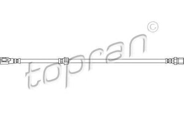 Гальмівний шланг TOPRAN 206 118