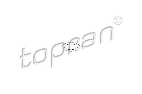 TOPRAN 207050 Уплотнительное кольцо, резьбовая пр