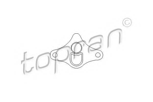TOPRAN 207315 Прокладка клапан повернення ОГ