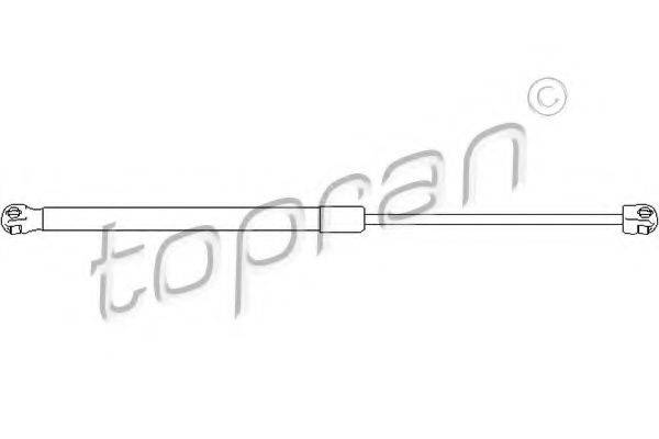 TOPRAN 207127 Газовая пружина, капот