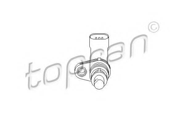 TOPRAN 207415 Датчик частоты вращения, управление двигателем