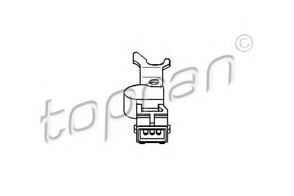 TOPRAN 206205 Датчик частоты вращения, управление двигателем