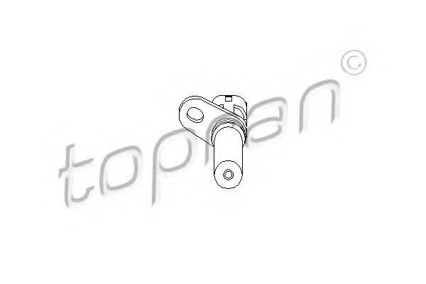TOPRAN 206904 Датчик частоты вращения, управление двигателем