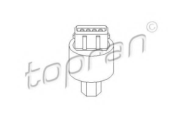 TOPRAN 205942 Пневматический выключатель, кондиционер