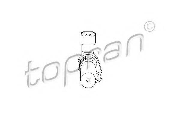 TOPRAN 207066 Датчик частоты вращения, управление двигателем