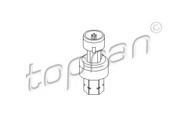 TOPRAN 207540 Пневматический выключатель, кондиционер