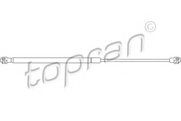 TOPRAN 302101 Газова пружина, кришка багажника