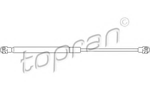 TOPRAN 301038 Газовая пружина, крышка багажник