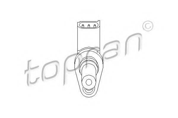 TOPRAN 302667 Датчик частоты вращения, управление двигателем