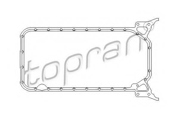 Прокладка, маслянный поддон TOPRAN 401 226