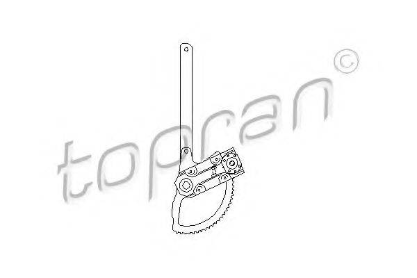 TOPRAN 401668 Подъемное устройство для окон