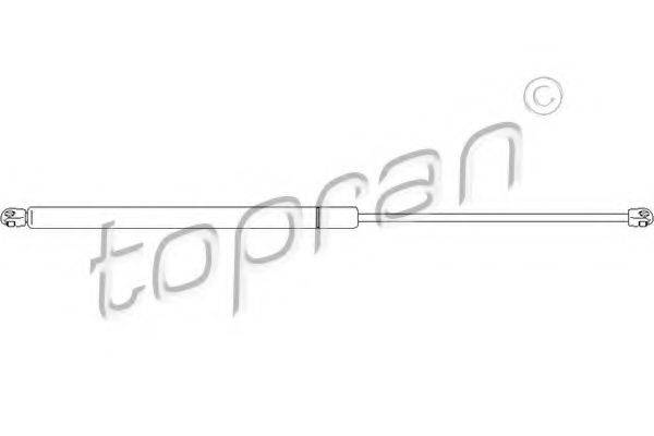 TOPRAN 401250 Газова пружина, кришка багажника