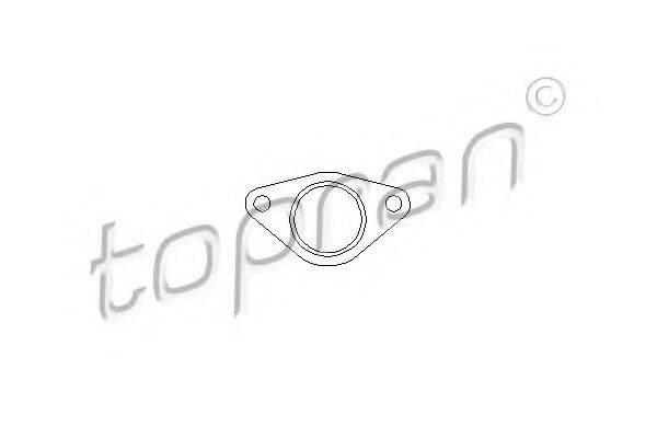 Прокладка, впускной коллектор TOPRAN 500 831
