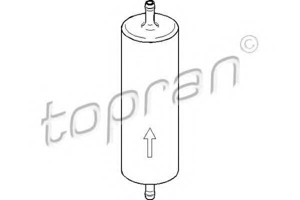 TOPRAN 500738 Топливный фильтр