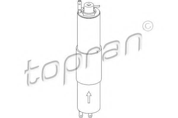 TOPRAN 500740 Топливный фильтр