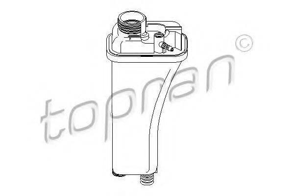 TOPRAN 500790 Компенсационный бак, охлаждающая жидкость