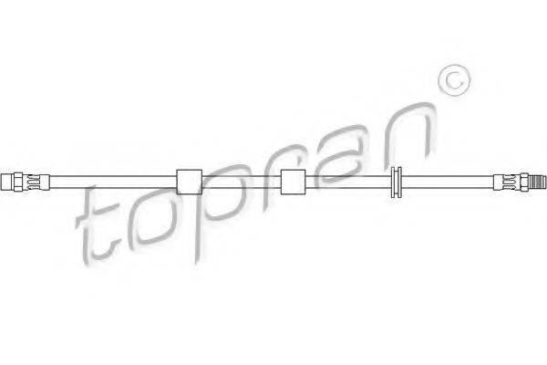 Гальмівний шланг TOPRAN 500 199