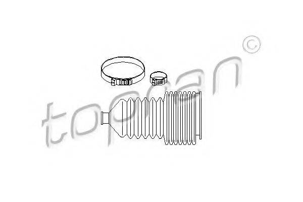 TOPRAN 700373 Комплект пылника, рулевое управление