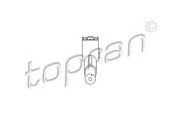 TOPRAN 721700 Датчик частоты вращения, управление двигателем