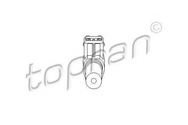 TOPRAN 721701 Датчик частоти обертання, керування двигуном