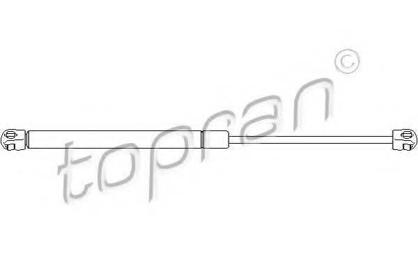 TOPRAN 721280 Газова пружина, кришка багажника