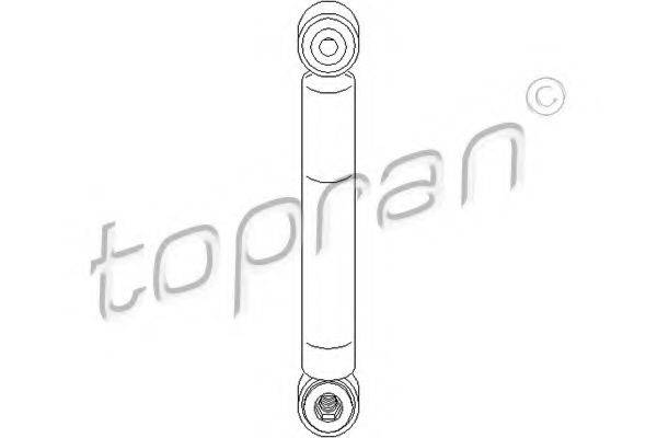 Натягувач ременя, клинового зубча TOPRAN 109 154