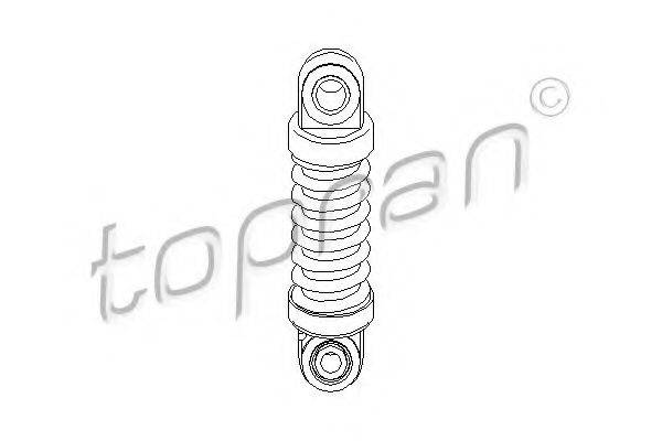 TOPRAN 722415 Амортизатор, поликлиновой ремень