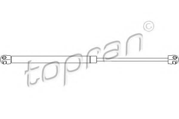 TOPRAN 207738 Газовая пружина, крышка багажник