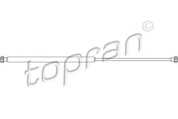 TOPRAN 501807 Газовая пружина, капот