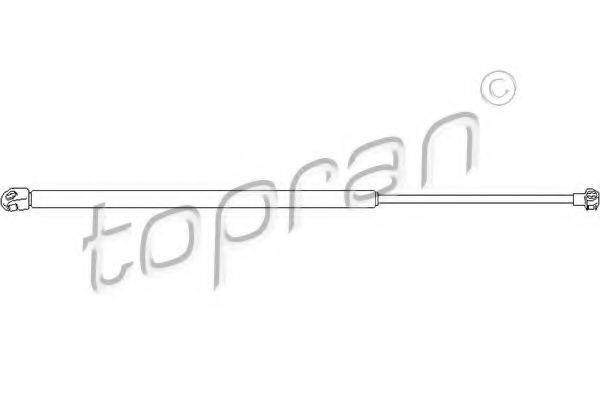 TOPRAN 501809 Газовая пружина, крышка багажник
