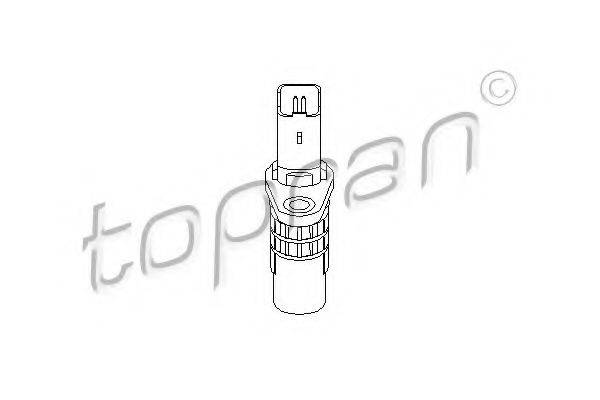TOPRAN 207846 Датчик частоты вращения, управление двигателем