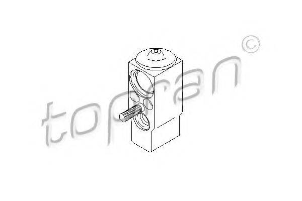 Розширювальний клапан, кондиціонер TOPRAN 407 783