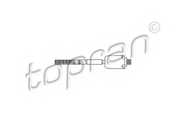 TOPRAN 407719 Осевой шарнир, рулевая тяга