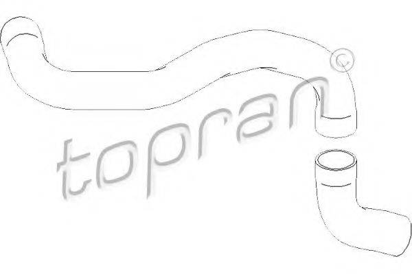 TOPRAN 407862 Трубка повітря, що нагнітається