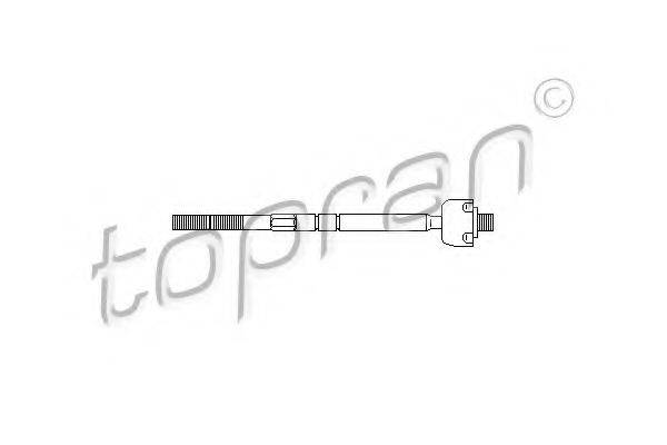 TOPRAN 407720 Осевой шарнир, рулевая тяга