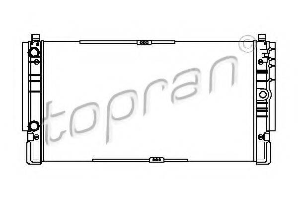 TOPRAN 113326 Радиатор, охлаждение двигателя