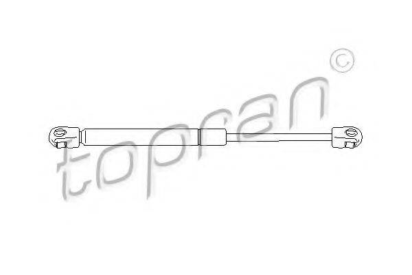TOPRAN 113015 Газова пружина, кришка багажника